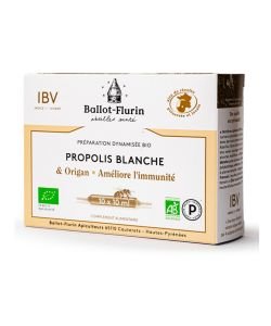 Préparation Dynamisée - Immunité - Propolis blanche & Origan